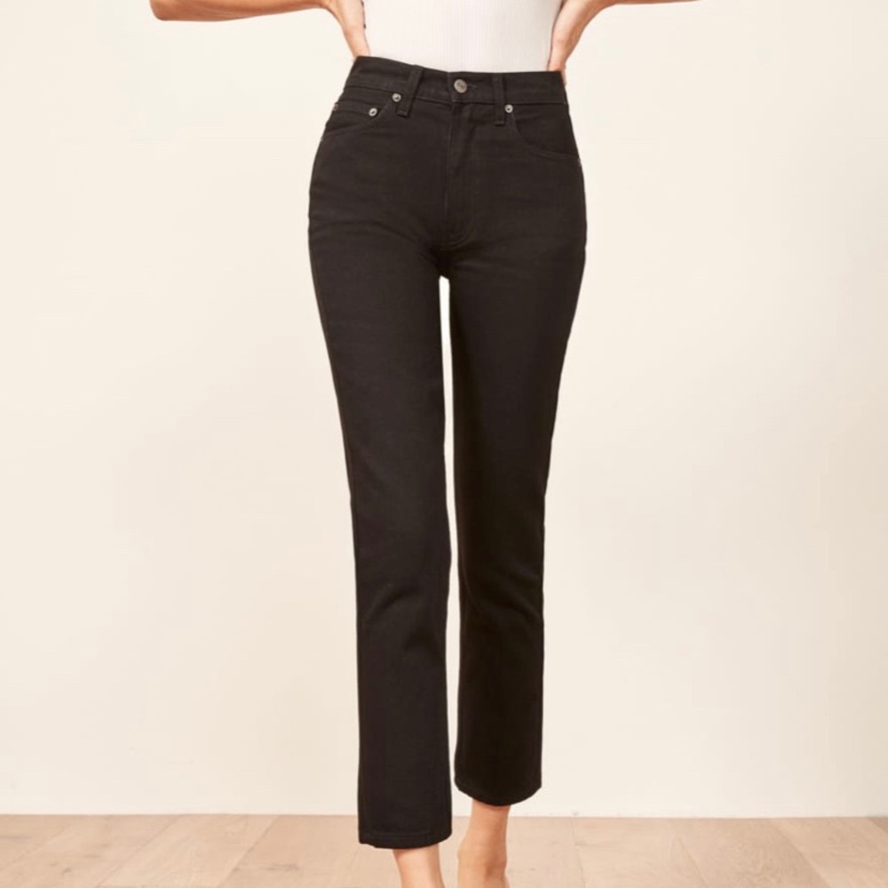 Reformation Julia High Crop Cigarette Jean, 26